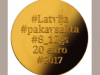 Latvijas Banka izlaiž kolekcijas monētu “Zelta saktas. Pakavsakta”